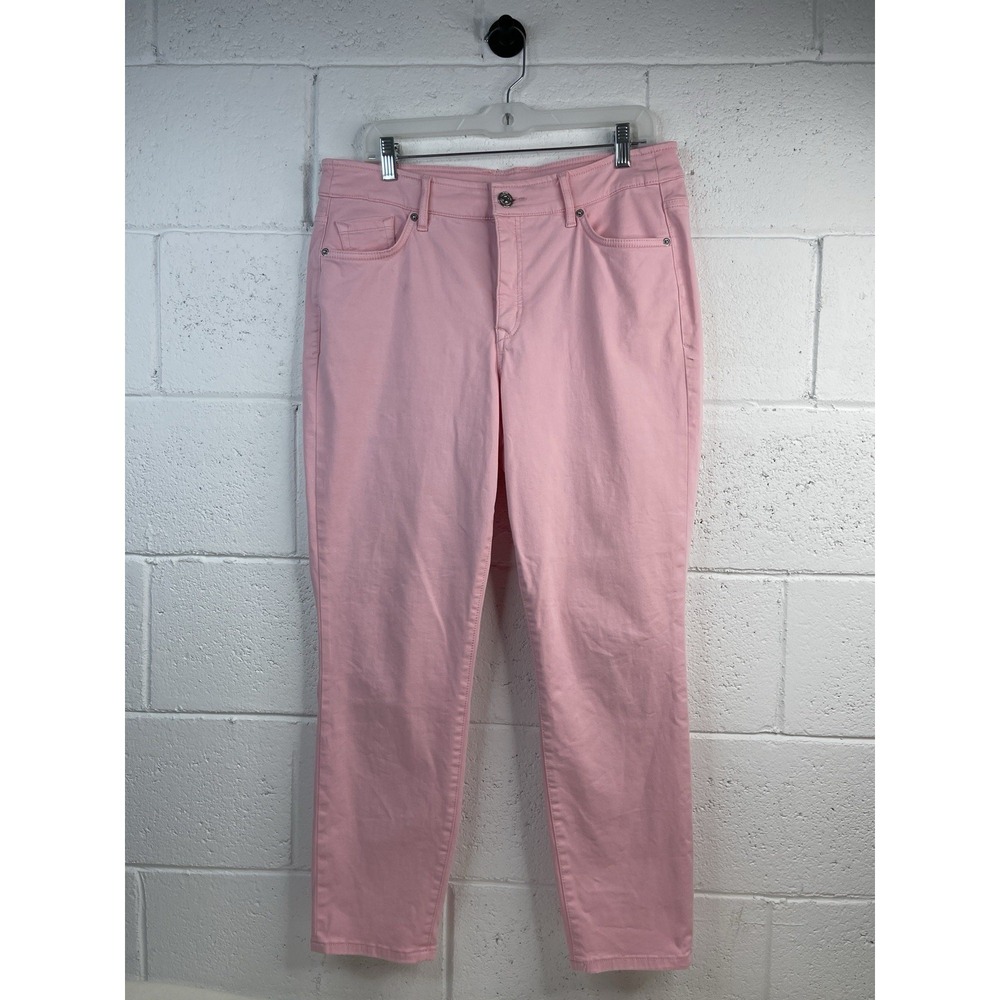 Tommy Bahama Boracay Beach Pants Women's 12x 28" High Rise‎ Ankle Pink